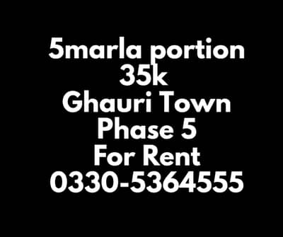 House for rent , Call or whatsapp me 0330_5364555