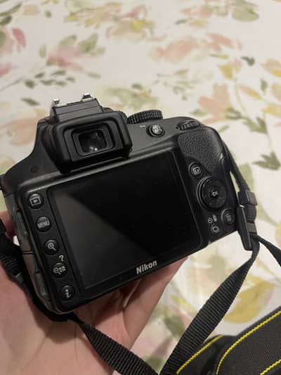 Nikon D3300 with 18-55mm lens