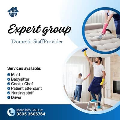 Maids  Attendant.  Cook. Driver. Nany. Babysitters. etc