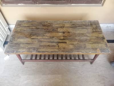 Wodden Table not repaired 100% expensive/pure wooden table