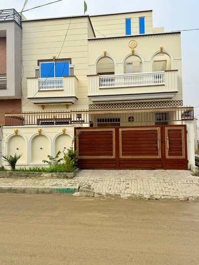 7 marla Spanish Design Luxury Constructed House on E block Major road for sale in New city Phase 2 Wah cantt