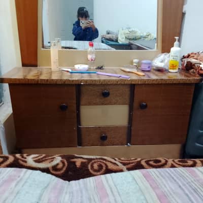 Double bed almost new