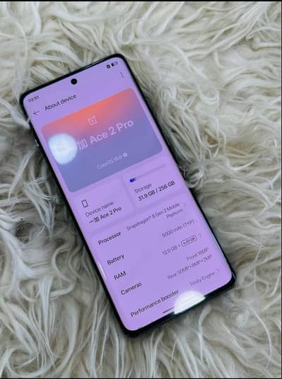 oneplus ace 2pro (12+12)/256 nonpta