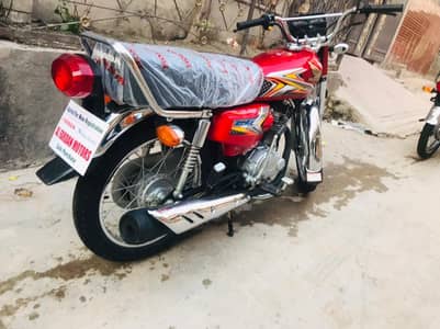 Honda CG 125 applied for open voucher