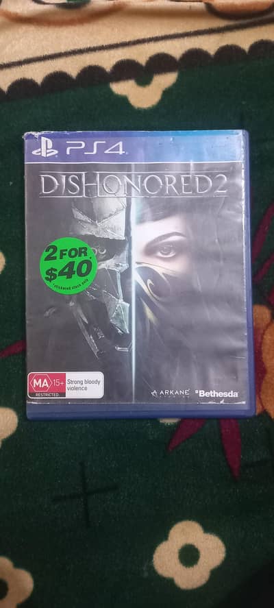 Dishonored 2 PS4