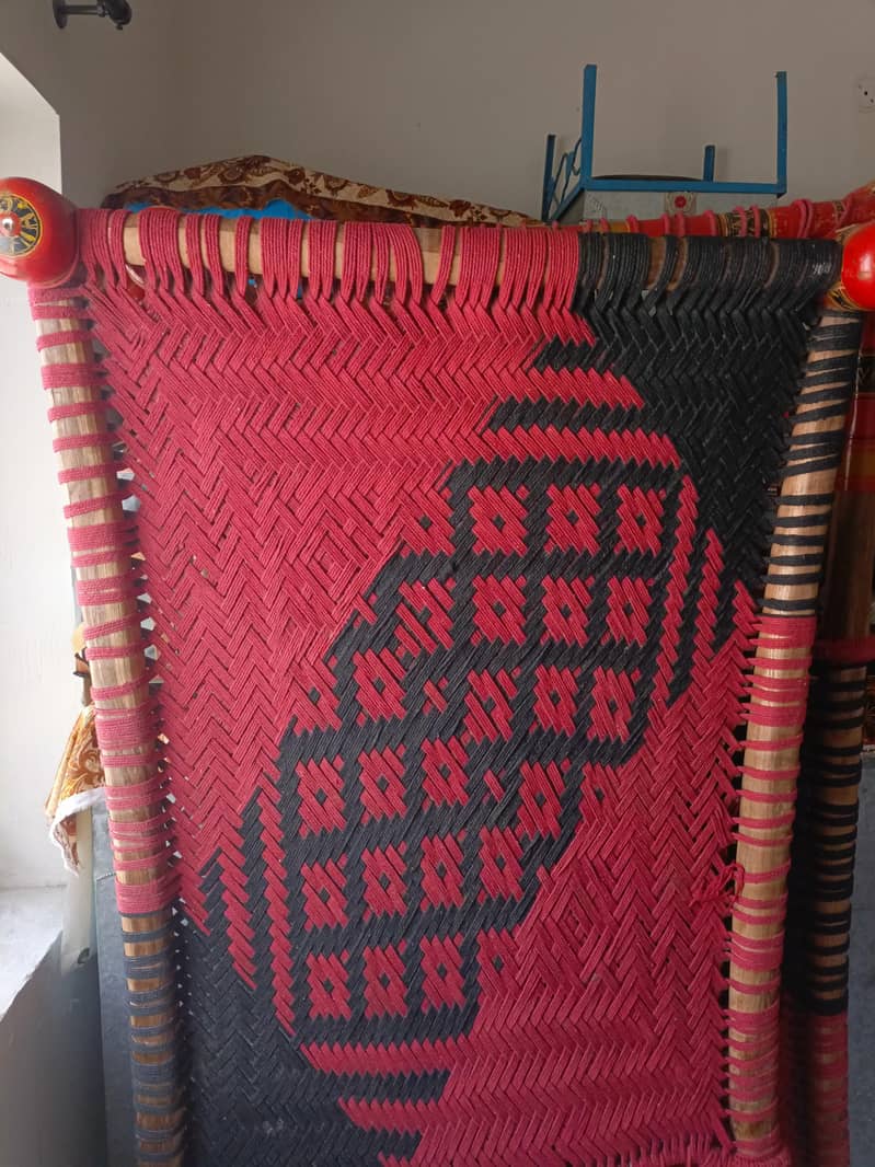 دو خوبصورت چارپائیاں رنگین 2