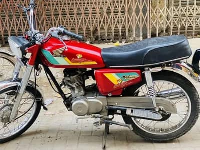 Honda 125 CG 1997 model Karachi number complete 03,27,81,31,071