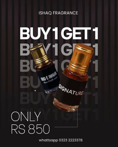 “Premium Oud & Signature Attar – Long Lasting – 2 Bottles Deal”