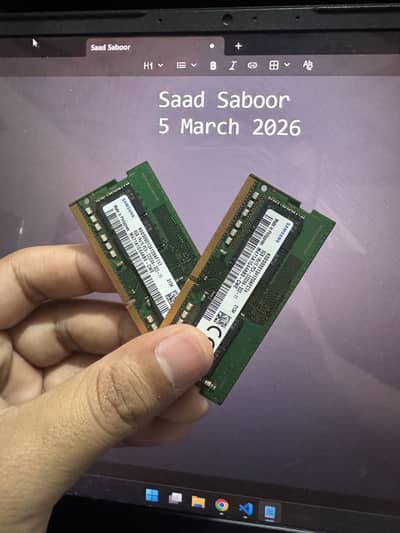 SAMSUNG DDR4 3200 MHZ ram
