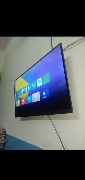 samsung andriod 32" wifi led tv new with box  conditions hd full