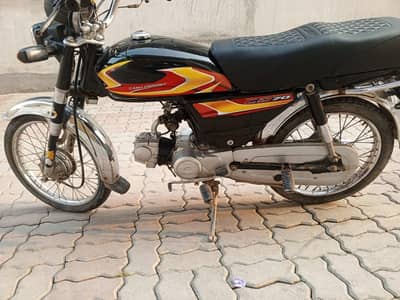 Honda CD 70 2017 model black clr