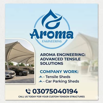 Tensile sheds \car parking sheds \double side parking sheds \wall moun