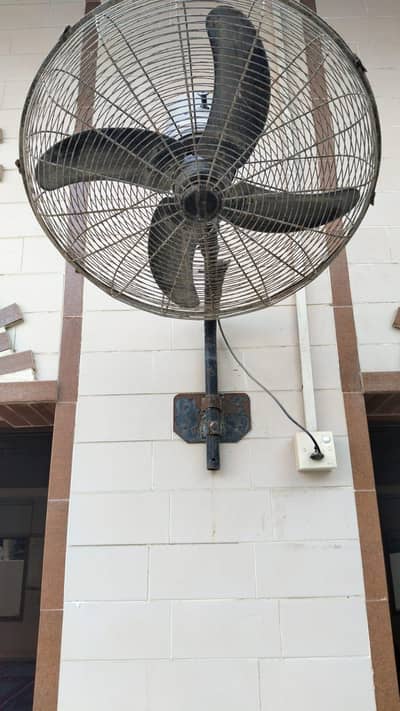masjid use bracket fans