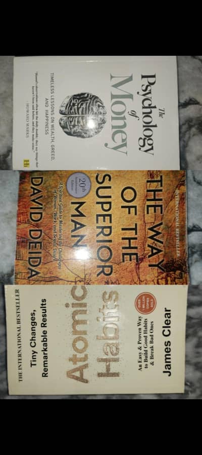 3 self development books