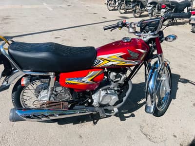 Honda cg125  April 2025 for sale 10/10 in geniune  condition