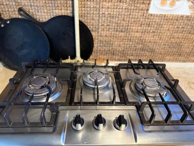 3 burner hob