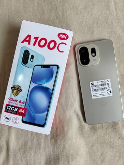 Itel A100C 4GB/64GB Titanium Gold – 7-10 Days Used