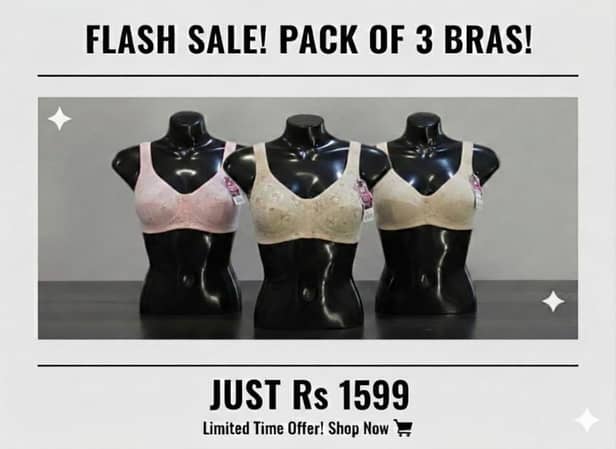 Soft Cotton Front Open Non-Padded Comfort Bra Shafa,s fashian (flash sale)