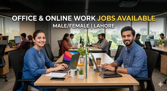 Part-Time / Full-Time Online Work – Male & Female