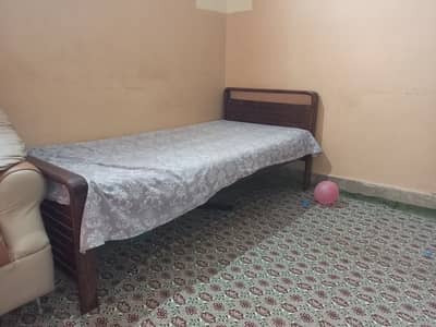 Single Wooden Bed for Sale