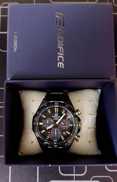 Casio edifice EQS800CDB Solor Carbon