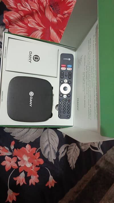 DANY AX500 4/32GB. ANDROID 15. voice remote. Ai in warranty WIFI 5G