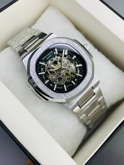 PATEK PHILLIPE SKELETON AUTOMATIC WATCH