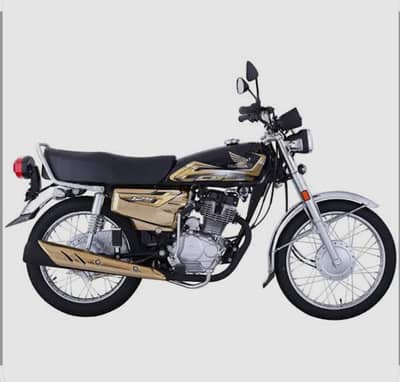 Honda 125 black gold 2026