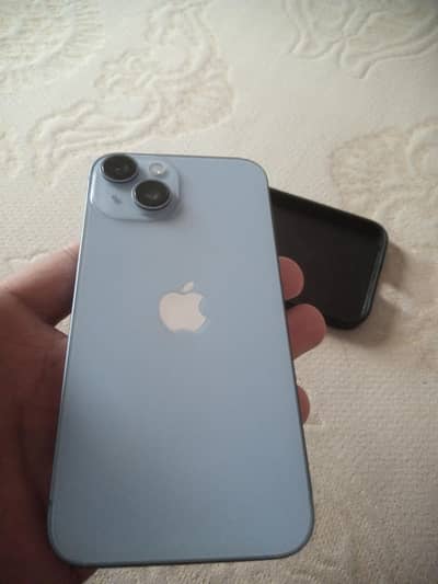 iPhone 14 blue color jv 128 GB 10/10 condition