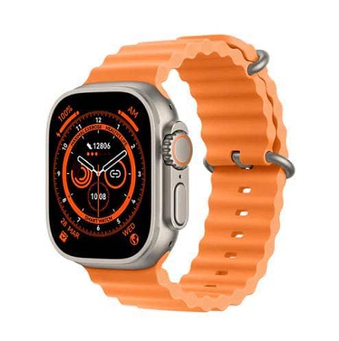X8 Ultra Smart Watch 49 mm - Ocean Straps - Full Screen HD Display - Bluetooth Calling