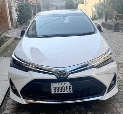 Toyota Corolla Altis Grande X CVT-i 1.8 Black Interior 2025