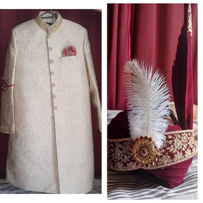 Groom Sherwani Bin Tayyab