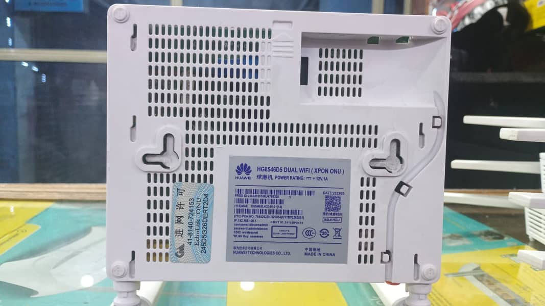 huawei Xpon HG8546D5 DUALWIFI ont fiber router device cal-o3315333422 ...
