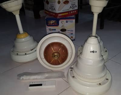 Original AC/DC Fans (4 Fans) Just Like New