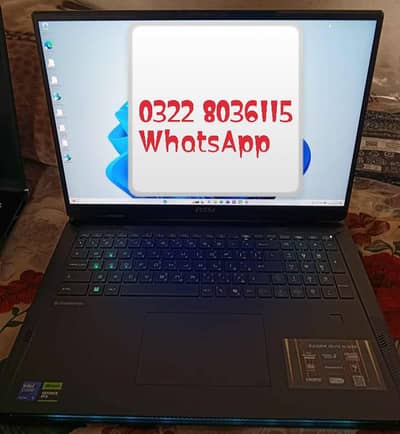 MSI Raider 18 HX Ai 18 - Gaming Laptop For Sale