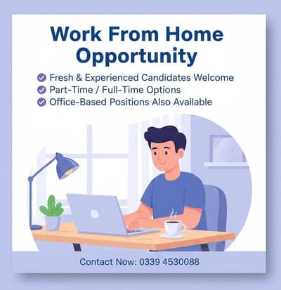 Part time/Full time job available