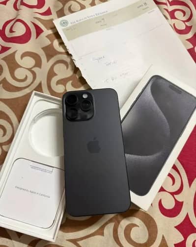 Apple iPhone 15 pro Max full Box urgent sale contact OLX