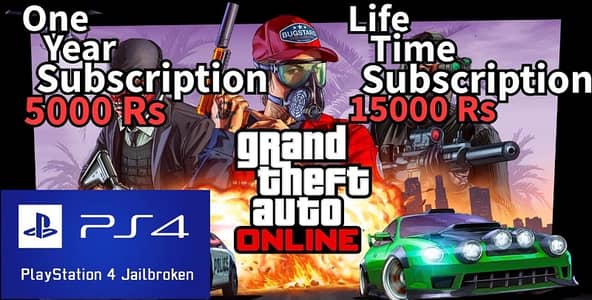 GTA 5 online on jailbreaken ps4