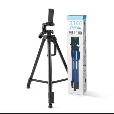 360 Degree Rotation 5 Feet Adjustable Tripod Stand 0306-16-744-60