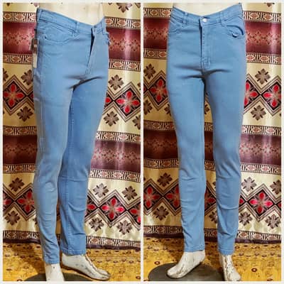Man's denim jeans