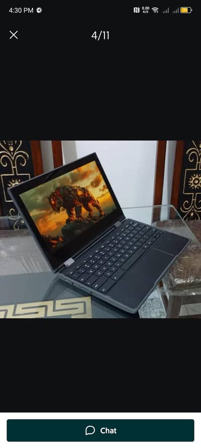 chormebok touch screen