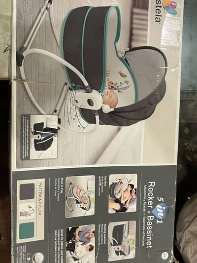 5 in 1 Baby Rocker & Bassinet – Almost New