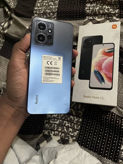 Redmi Note 12 . . official pta approve  8+4/128