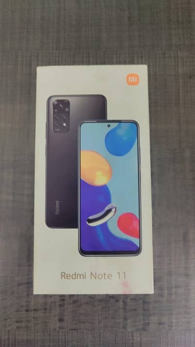 Xiaomi Redmi note 11  6.0+6.0 GB Ram 128 GB memory