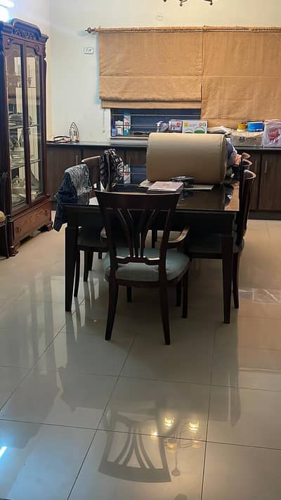 dining table with chairs