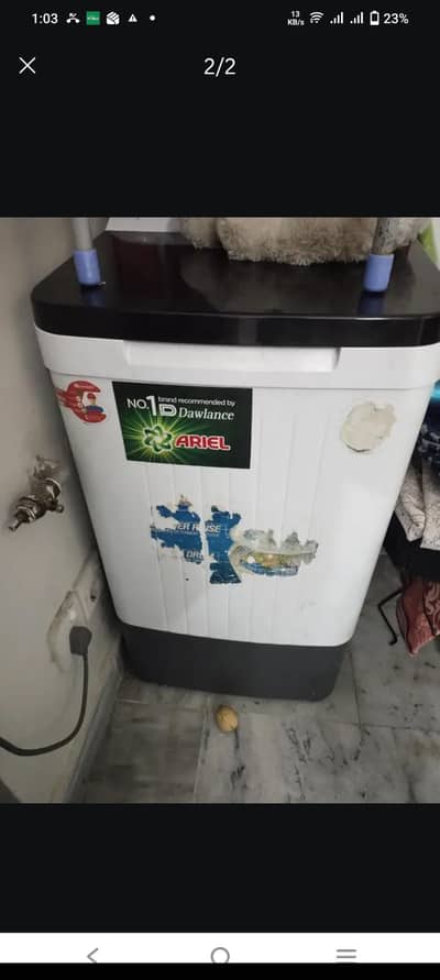 Dawlance washing machine and dryer