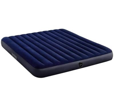Air mattress  Air mattress intex (80"x60''"x10''A)without pump air