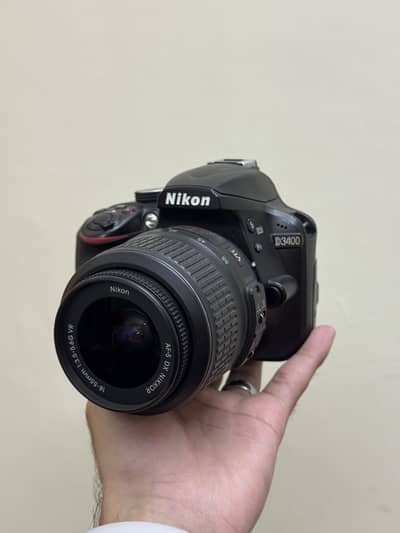 Nikon D3400 With 18-55 Kit Lens Dslr Camera