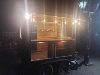 coffee/food cart trailer stall 13 lakh