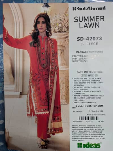 Gul Ahmed  Summer Lawn Collection  ​